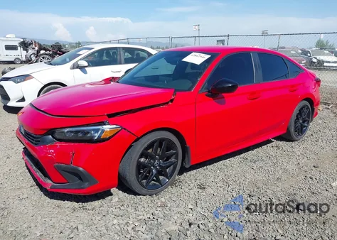 2022 Honda Civic Sport from USA, damaged, VIN 2HGFE2F58NH500468